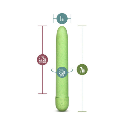 Blush Gaia Biodegradable Vibrator Eco - Green