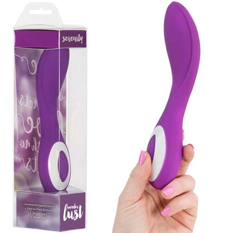 Wonderlust Serenity Purple G-Spot Vibrator