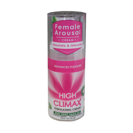 High Climax Female Stimulant With Hemp Seed Oil 0.5oz Bottle