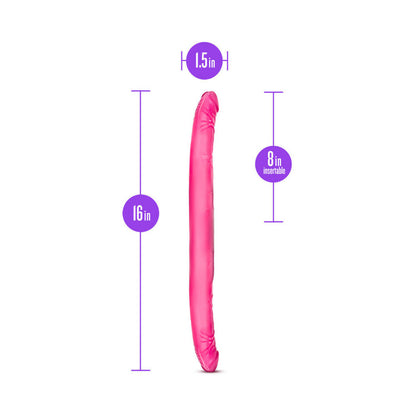 16`` Double Dildo Pink