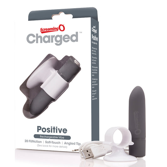 Charged Positive Vibe Grey-individual