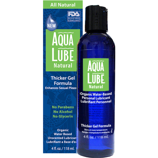 Aqua Lube Natural 4 oz Bottle