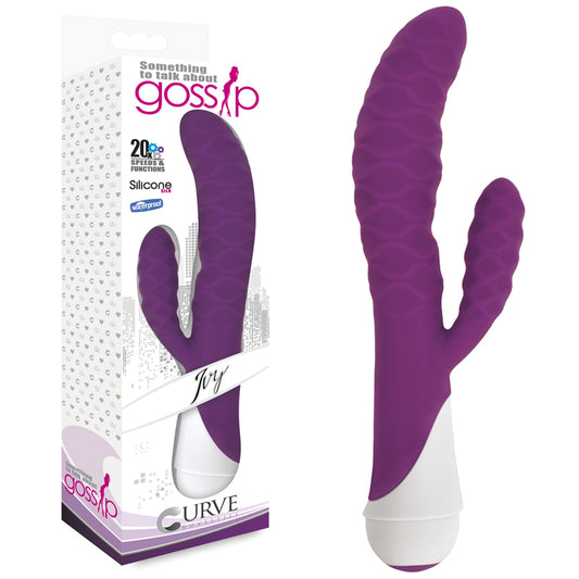 Gossip Ivy Dual Motors Violet Purple Rabbit Vibrator