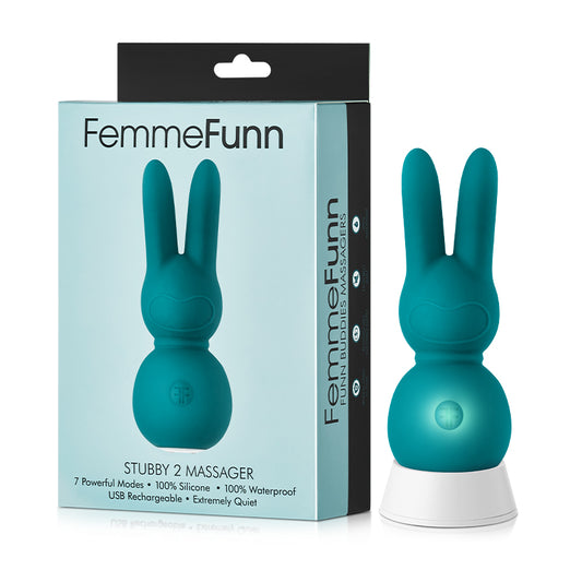 FemmeFunn Stubby 2 Massager Turquoise