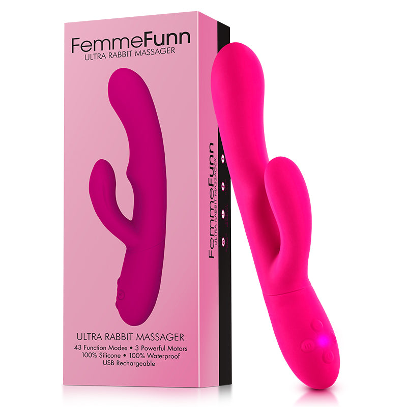 Femmefunn Ultra Rabbit Vibrator Pink