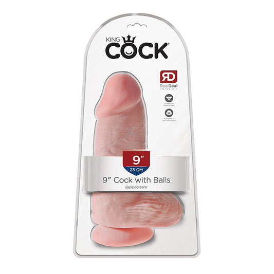 King Cock Chubby 9 inches Beige Dildo