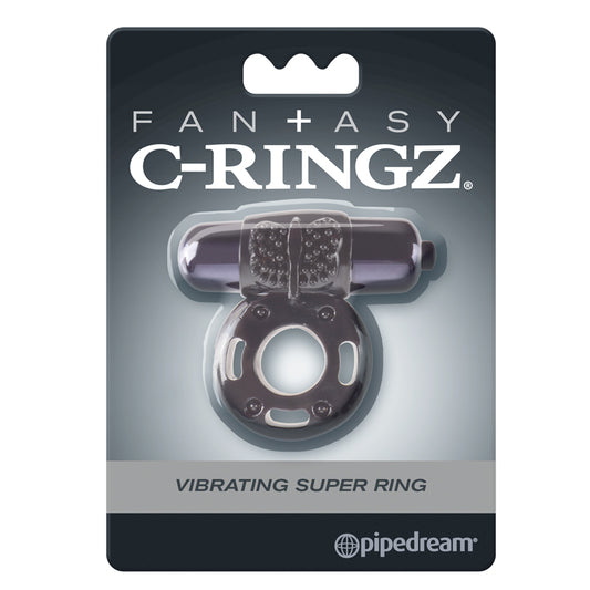 Fantasy C-Ringz Vibrating Super Ring Black