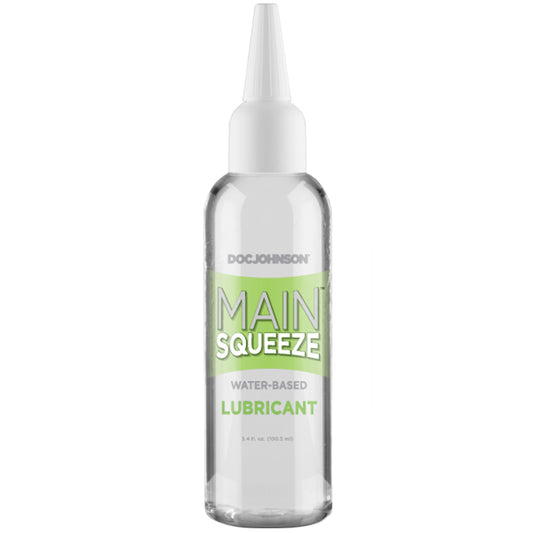 Main Squeeze Water Based Lubricant 3.4 fluid ounces