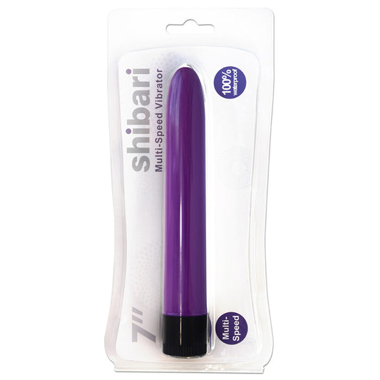Shibari Vibe Multi Speed 7in Purple