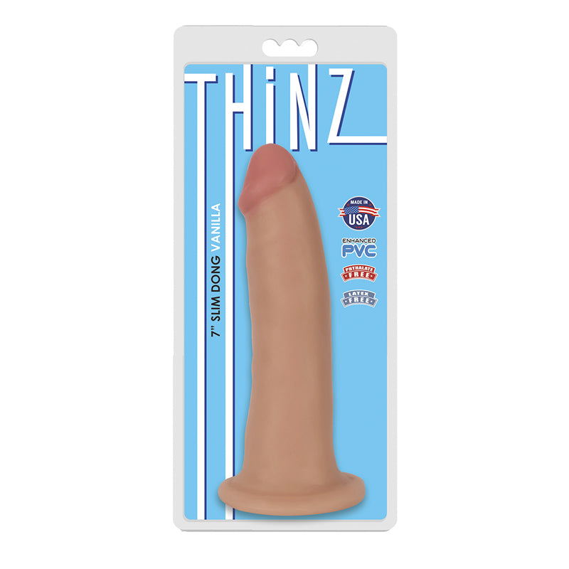 Thinz 7 Inches Slim Dong Vanilla Beige