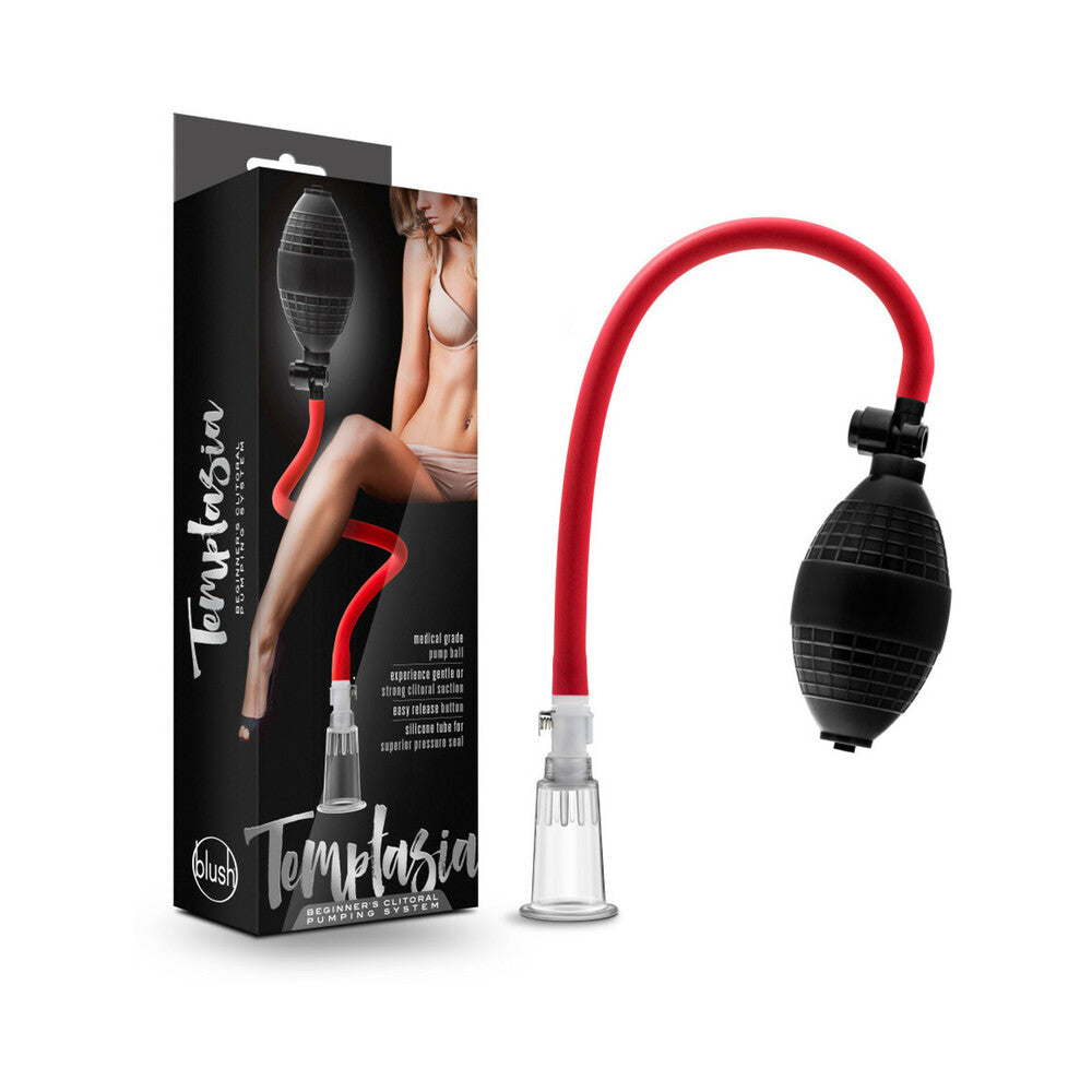 Blush Temptasia Beginners Clitoral Pumping System Black 7933