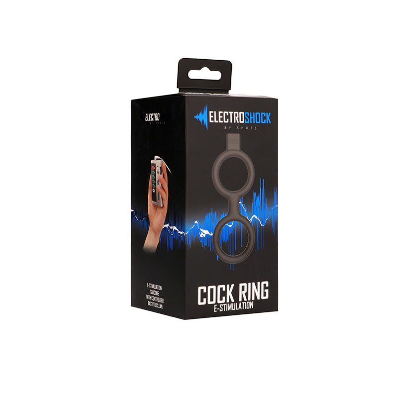 ElectroShock E-Stim Ring w/Ballstrap Blk