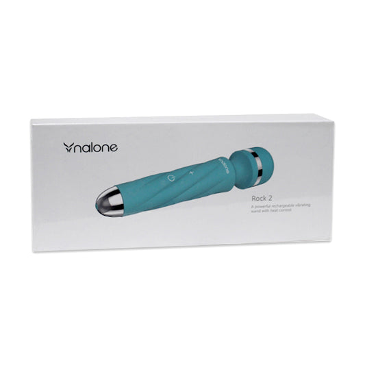 Nalone Rock 2 Wand Massager Touch And Heating Blue