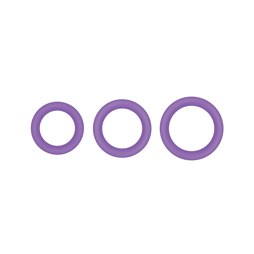 Firefly Halo Medium Cock Ring Purple