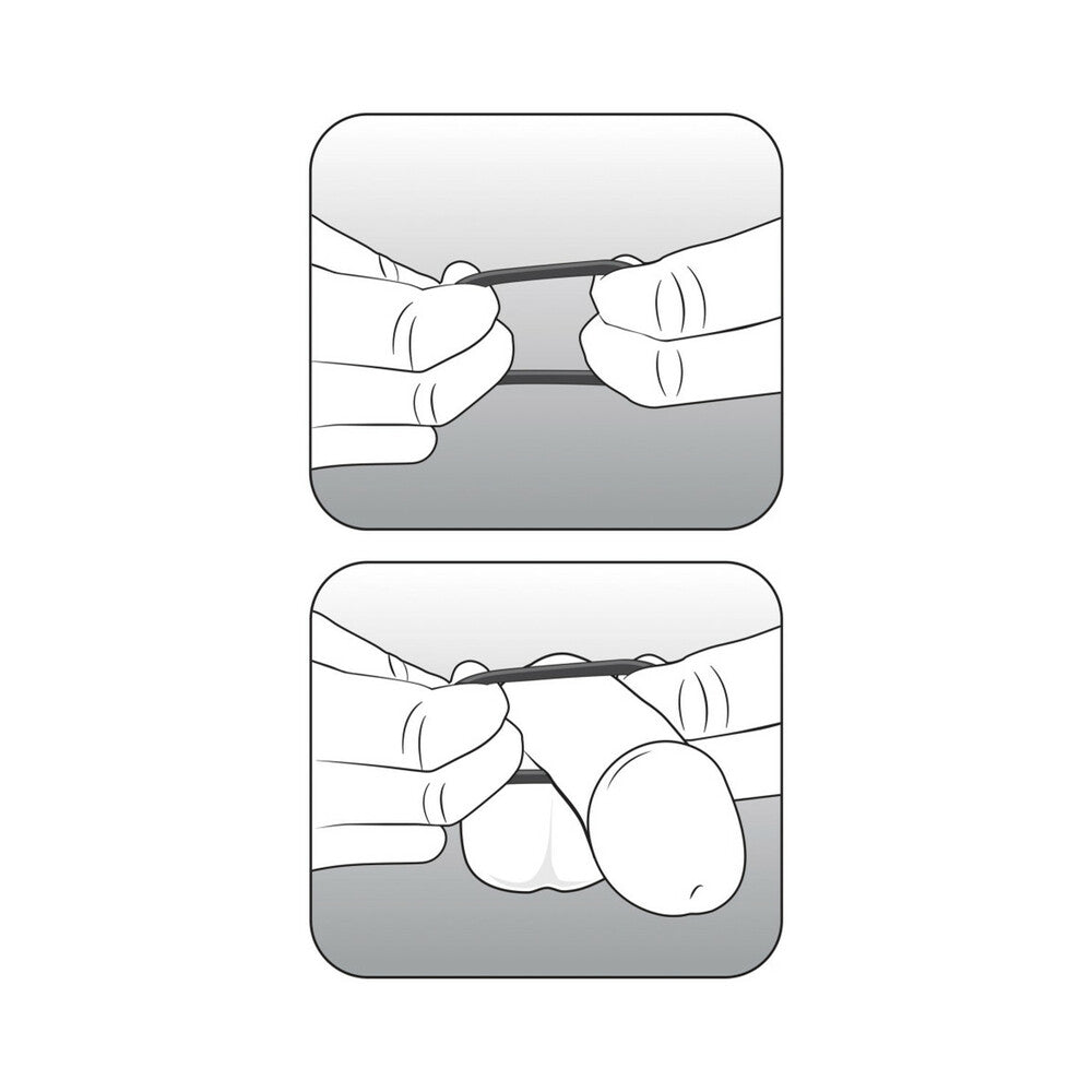 Performance - Vs2 Pure Premium Silicone Cockrings - Small - White