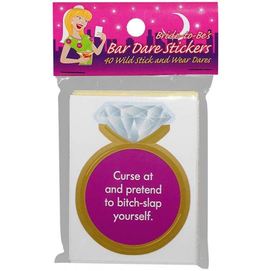 Bride-to-Be’s Bar Dare Stickers