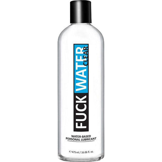 F*ck Water Clear H2O Water Based Lubricant 16oz