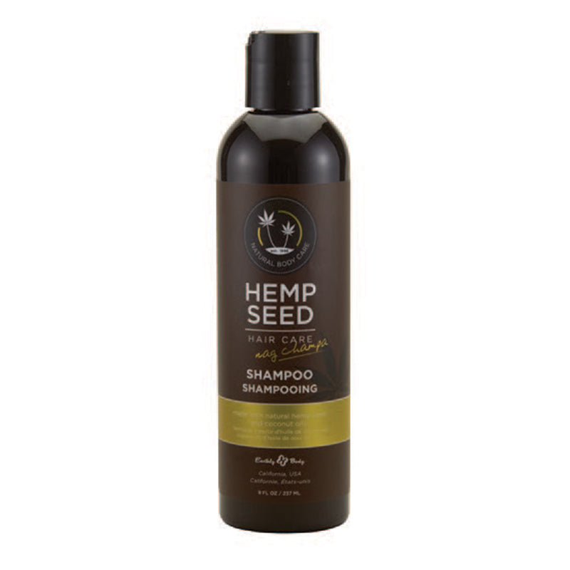 Earthly Body Hemp Seed Hair Care Shampoo 8oz - Nag Champa