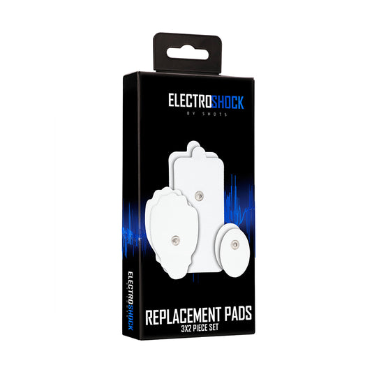 Electro Shock Replacement Pads- White