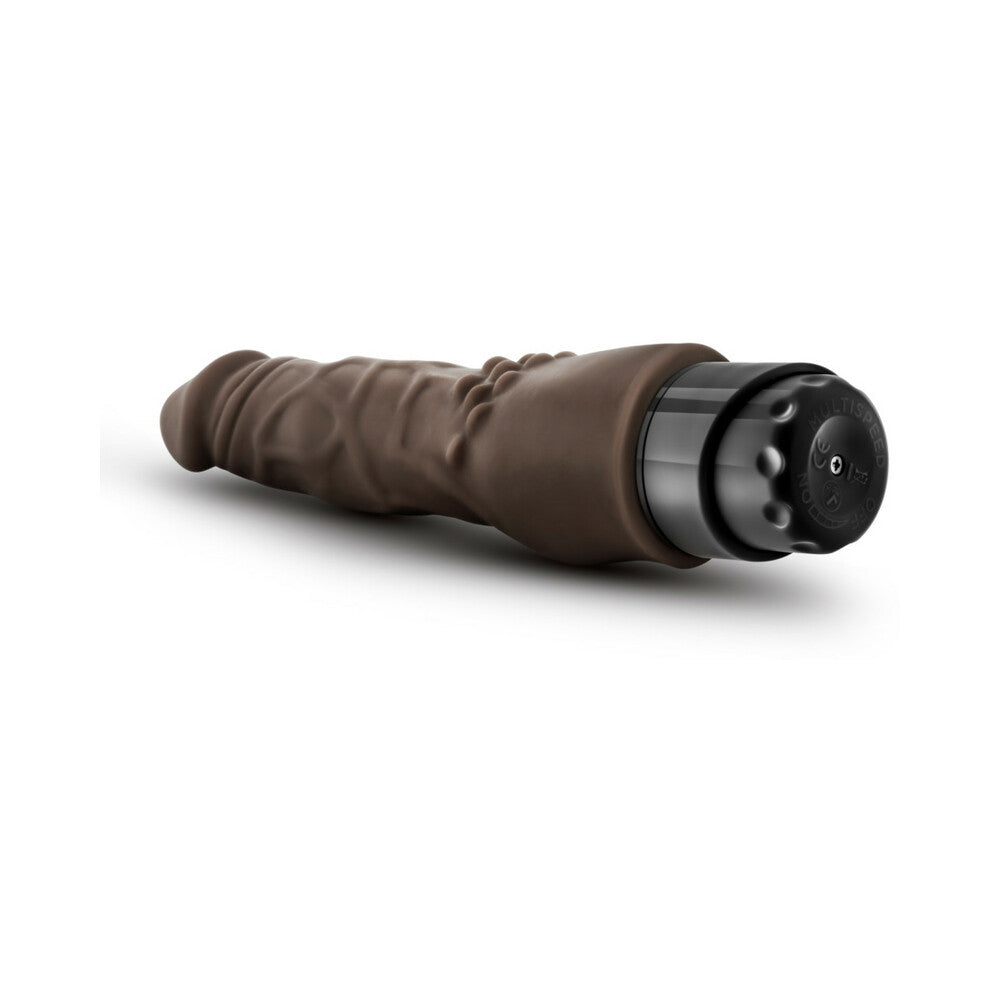 Dr. Skin - Cock Vibe 4 - 8 Inch Vibrating Cock - Chocolate