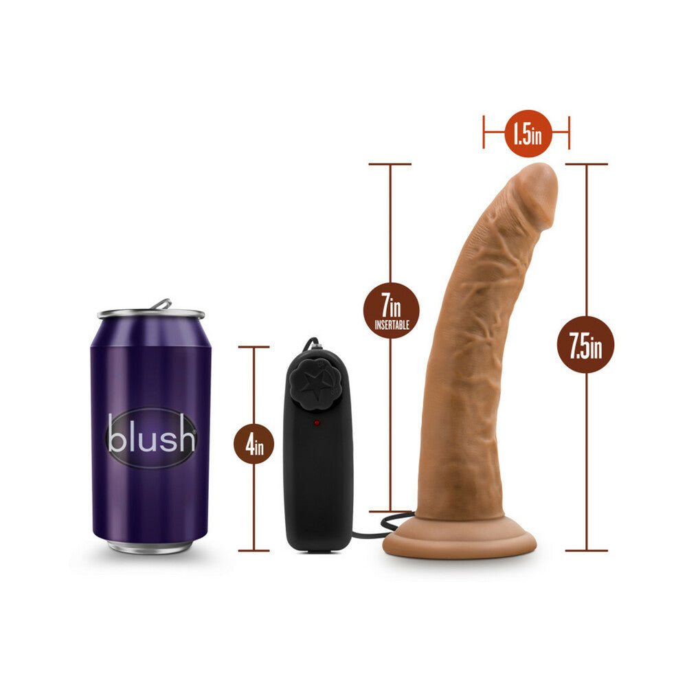 Dr Skin Dr Dave Vibe Cock W/suction Moch