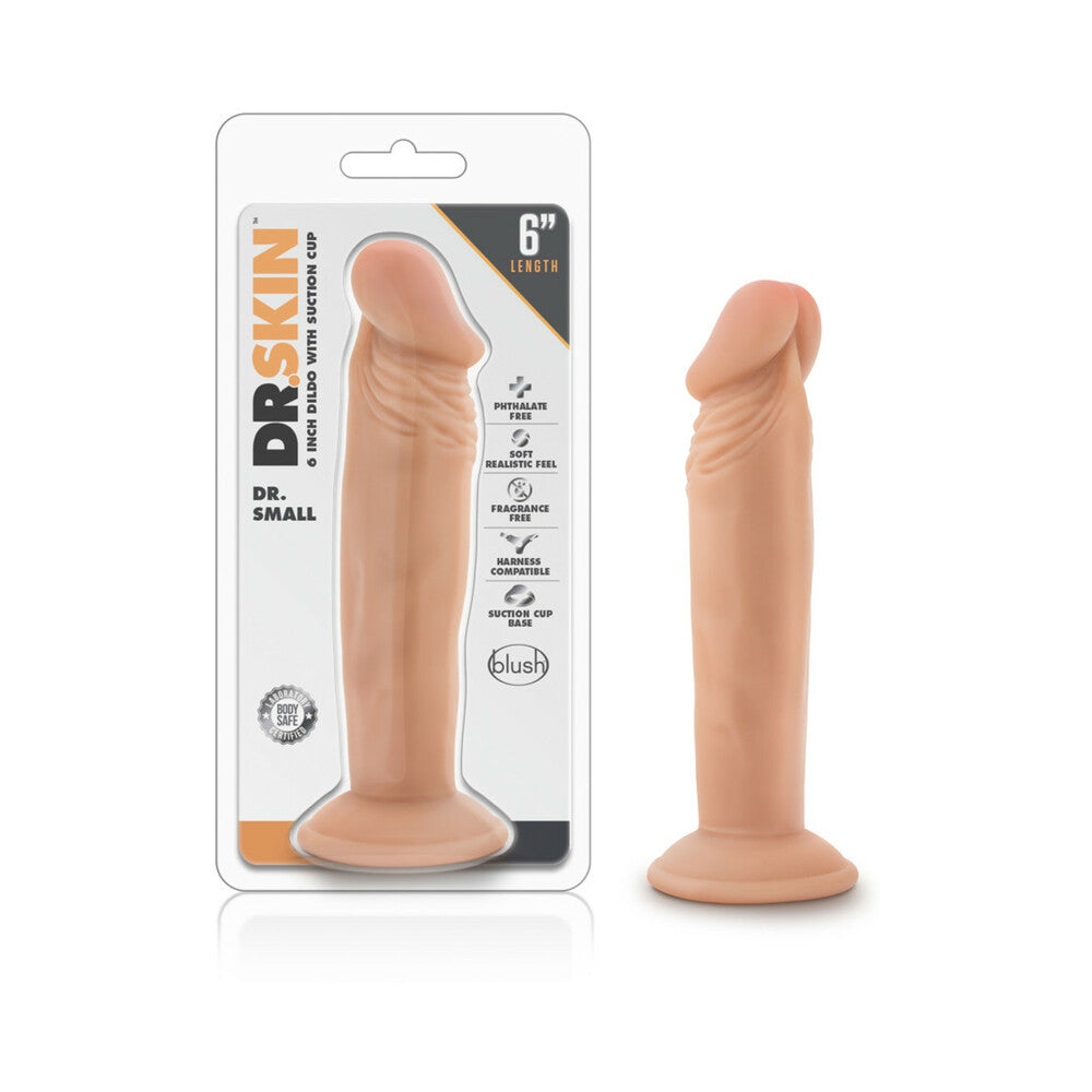Dr Skin Dr Small 6 Dildo Vanilla