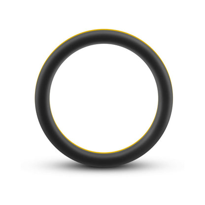 Blush Performance Silicone Go Pro Cock Ring - Black/Gold