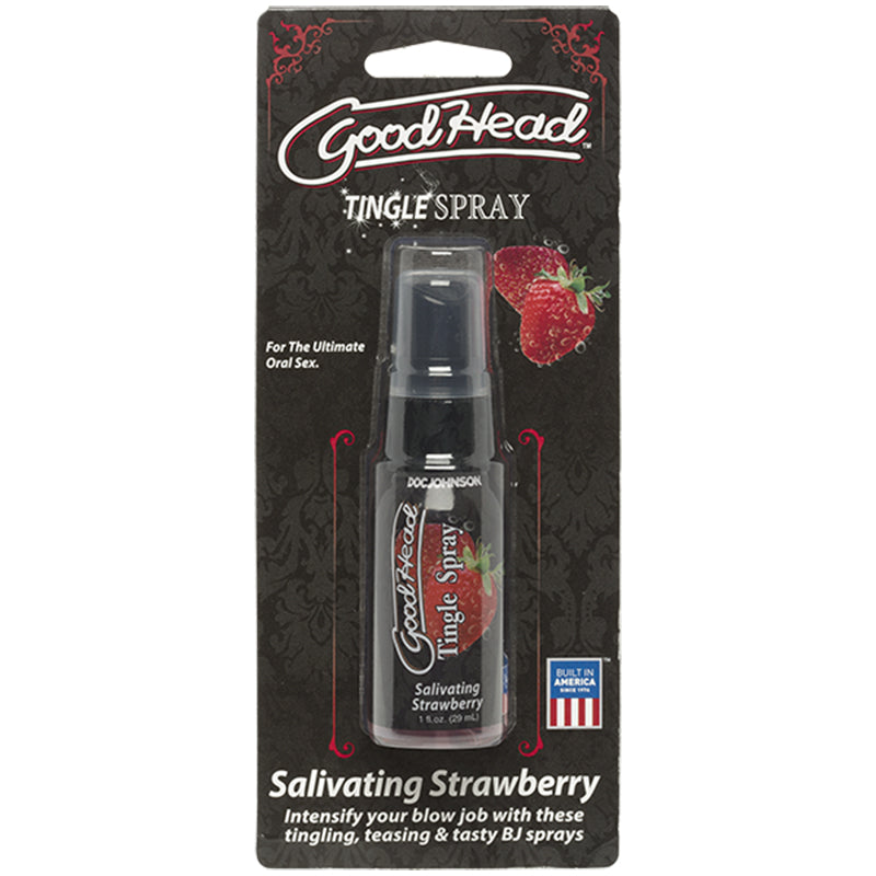 Goodhead Tingle Spray Salivating Strawberry 1oz