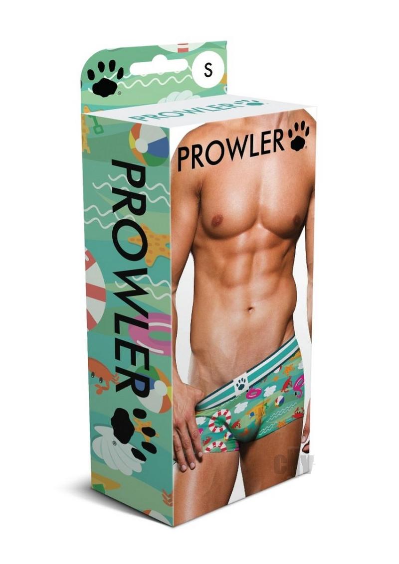 Prowler Beach Trunk Md Aqua Ss22 8973