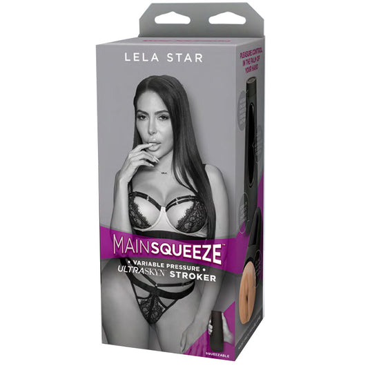 Main Squeeze- Lela Star - Ultraskyn Stroker - Pussy Vanilla