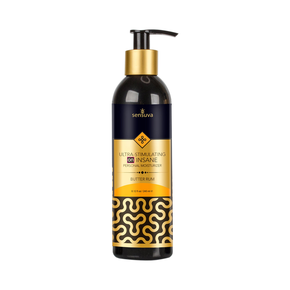 Sensuva Ultra Stimulating On Insane Moisturizer Butter Rum 8.12oz