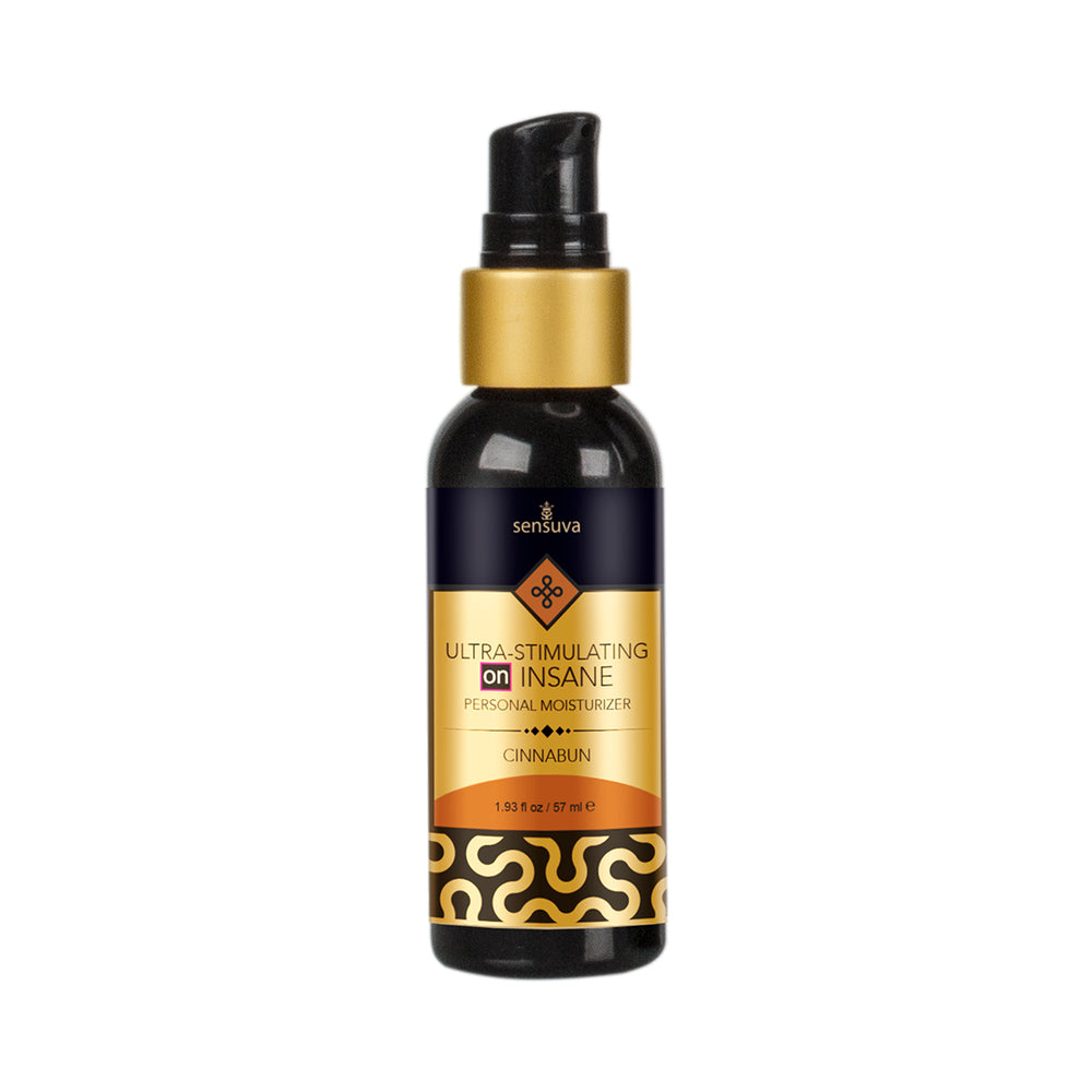 Sensuva Ultra Stimulating On Insane Moisturizer Cinnabun 1.93oz