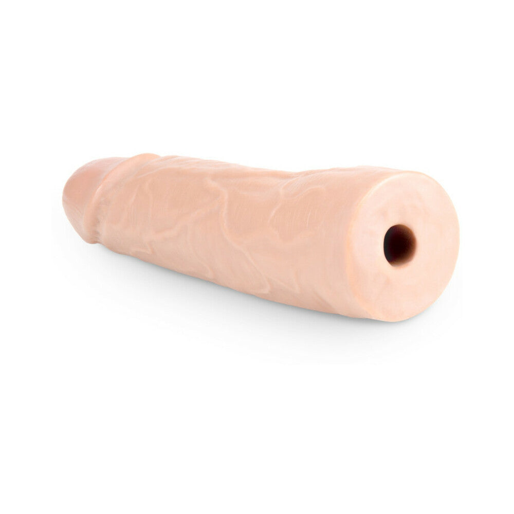 Lock On - 7 Inch Realistic Lock On Dildo - Vanilla