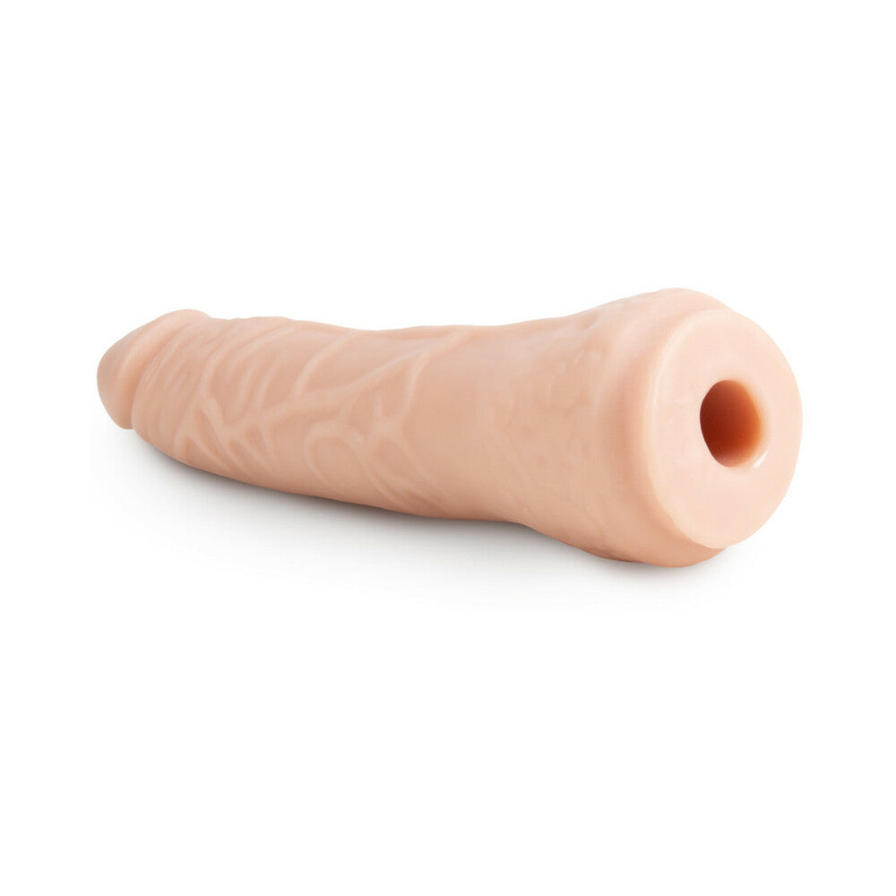 Lock On - 7.5 Inch Realistic Lock On Dildo - Vanilla