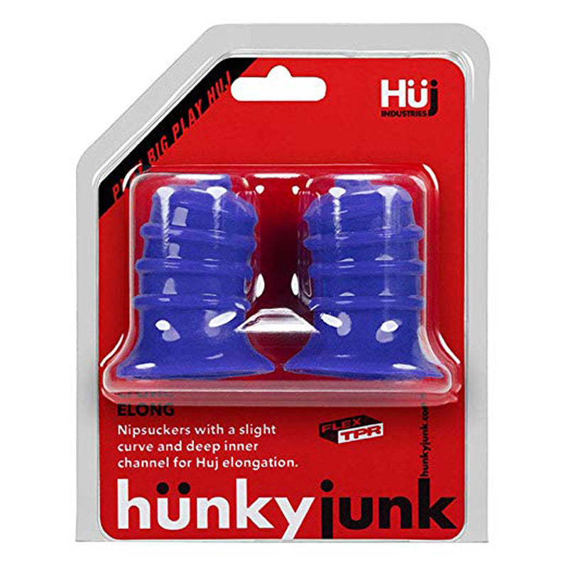 Hunkyjunk Elong Wide Base Nipsucker Black