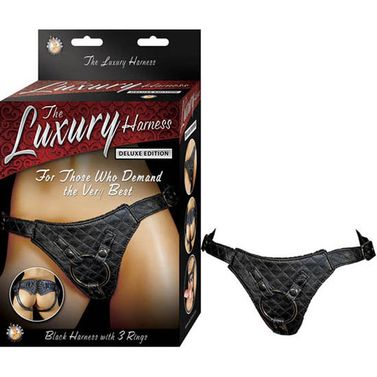 The Luxury Harness Deluxe Edition-black