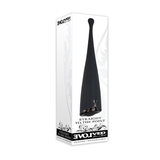 Evolved Straight to the Point Vibrator - Black