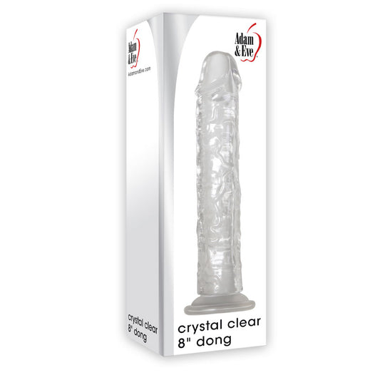 Adam & Eve Crystal Clear Dong 8