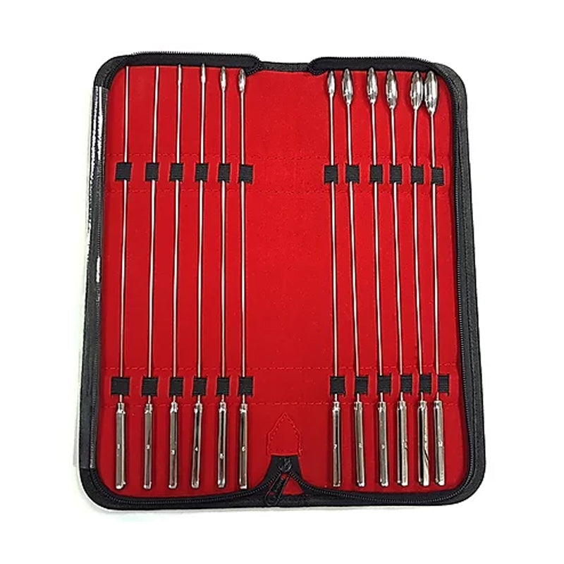 Stainless Steel 12-piece Rosebud Dilator Set