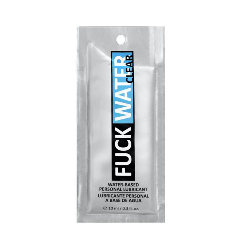 Fuck Water Clear H2o .3oz Packet (100/box) Item Comes In Plain White Box
