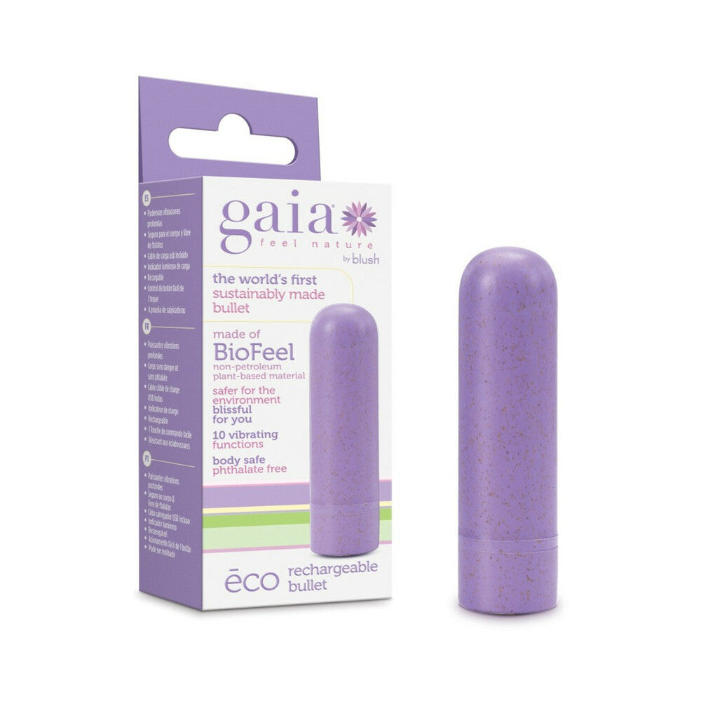 Blush Gaia Eco Rechargeable Bullet - Lilac