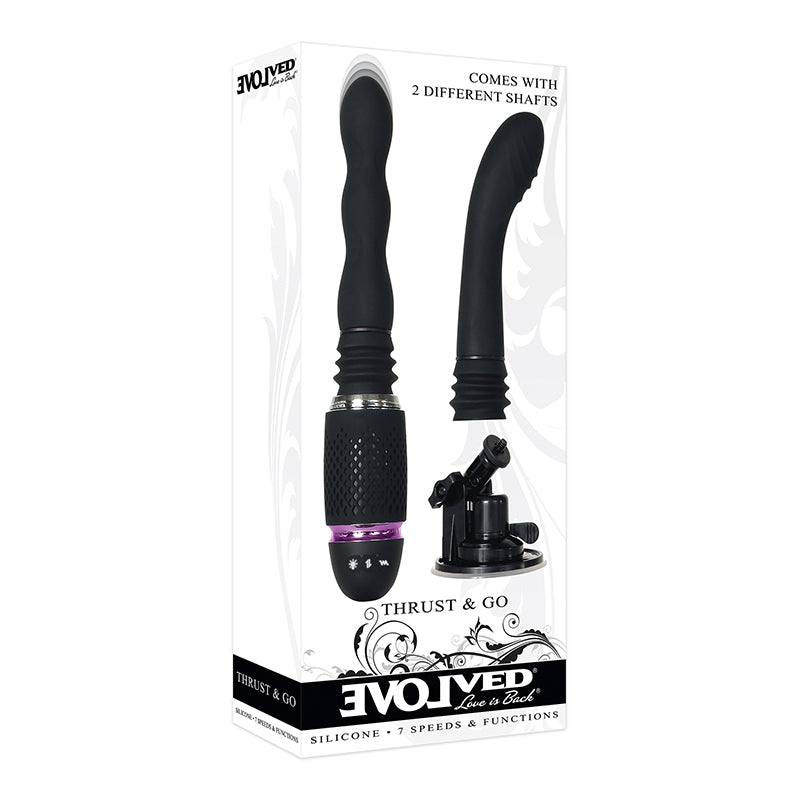 Evolved Thrust & Go Sex Machine - Black