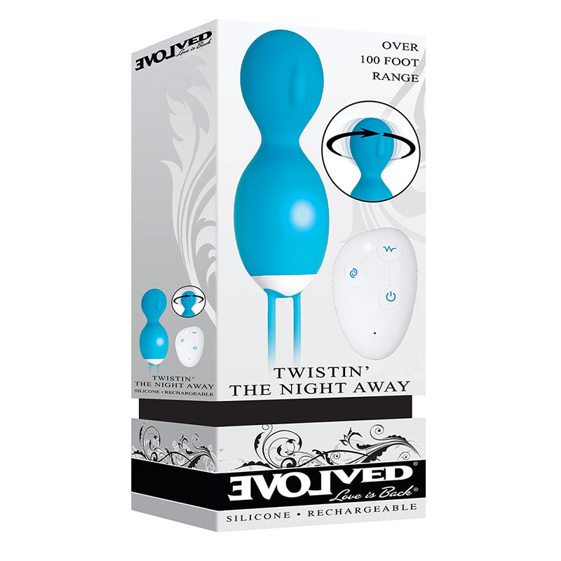 Evolved Twistin The Night Away Kegel Rechargeable - Blue