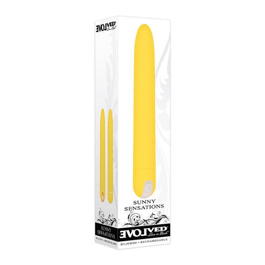Evolved Sunny Sensations Rechargeable Silicone - Yellow