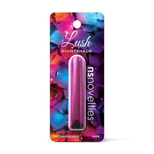 Lush Nightshade Rechargeable Bullet Vibrator - Pink