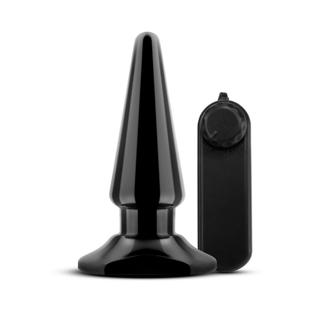 Blush Anal Adventures Basic Vibrating Anal Pleaser - Black