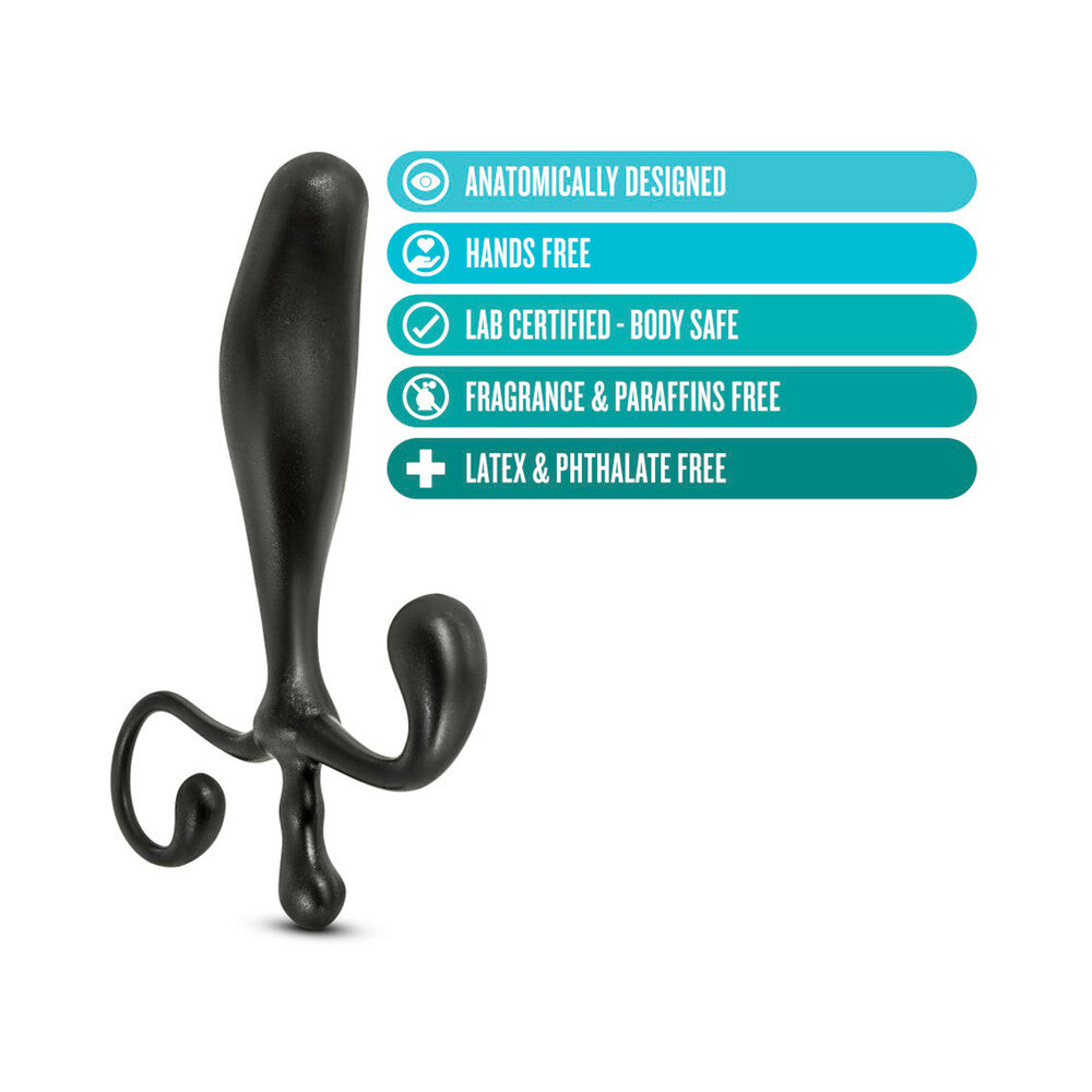 Blush Anal Adventures Prostate Stimulator - Black