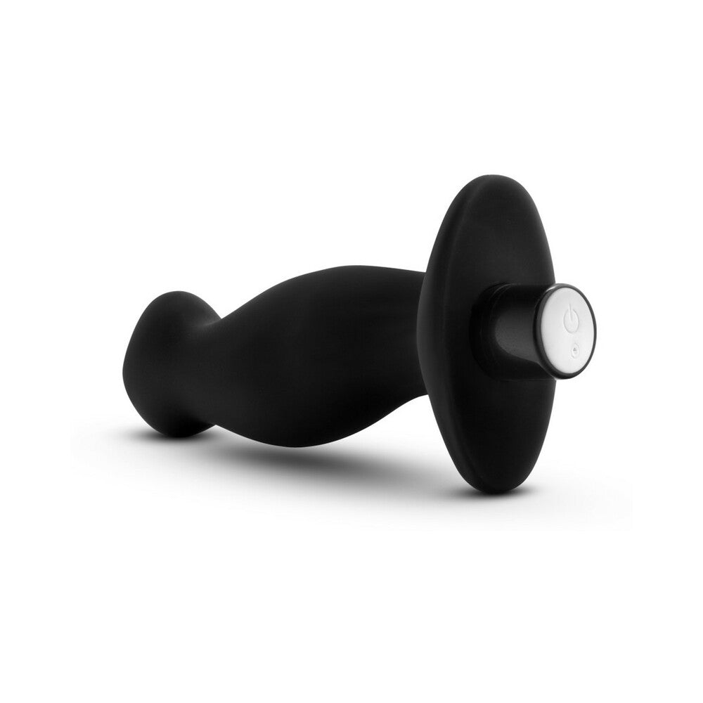 Blush Anal Adventures Platinum Silicone Vibrating Prostate Massager 02 -Black