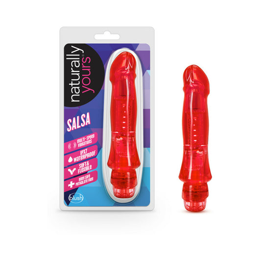 Naturally Yours - Salsa Vibrator - Red