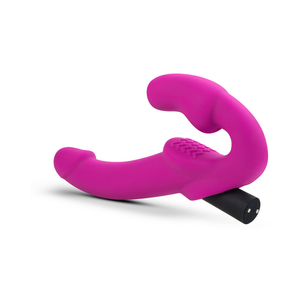 Blush Temptasia Estella Strapless Silicone Dildo - Pink